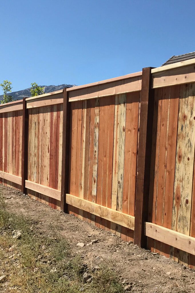 wood fence