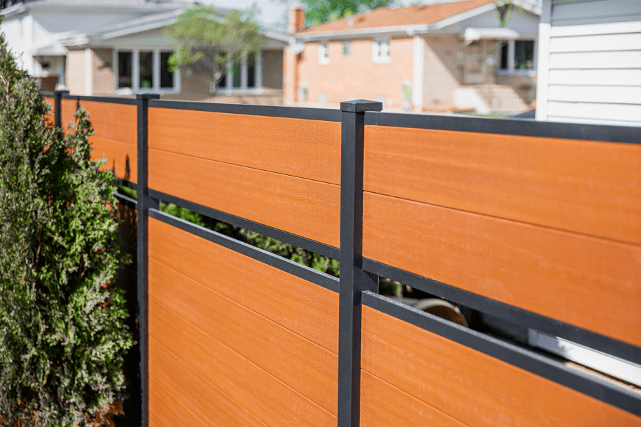 composite fencing and composite fencing installation and porducts